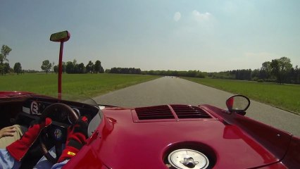 Autosital - Caméras embarquées lors des 50 ans de Autodelta et du Quadrifoglio Verde