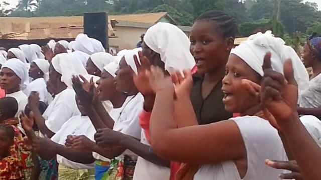 Campagne d'Evangélisation de l'Eglise Evangélique du Congo à Loutété 07 juin 2013