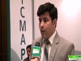 Imran Aish Admssion Officer (ICMAP) in Educational Expo (PC) Lahore.