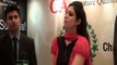 Miss Amber Bukhari of (ICAP) talking Jeevey Pakistan News in Educational Expo (PC) Lahore.