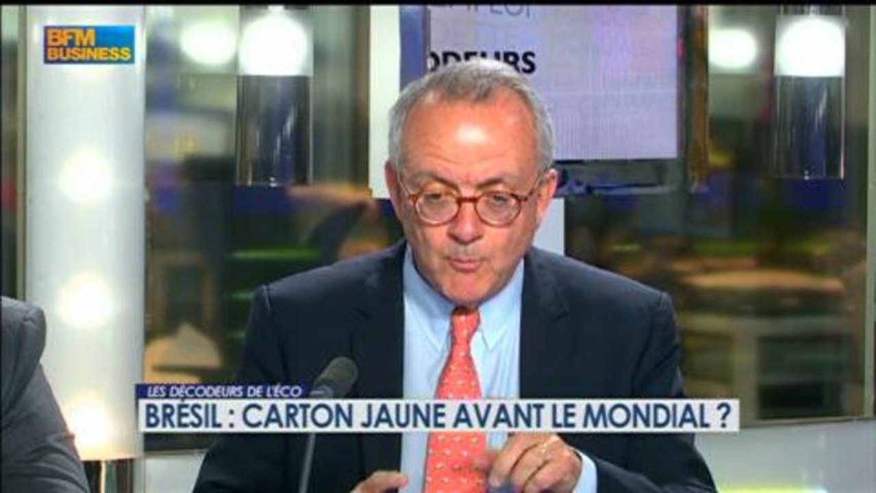 Brésil : carton jaune avant le mondial ? dans les décodeurs de l’éco – 19 juin 4/5