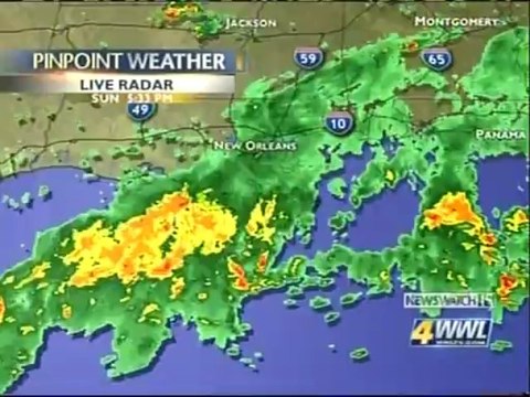 WWL-TV Eyewitness News Weekend with my picture 8-19-2012