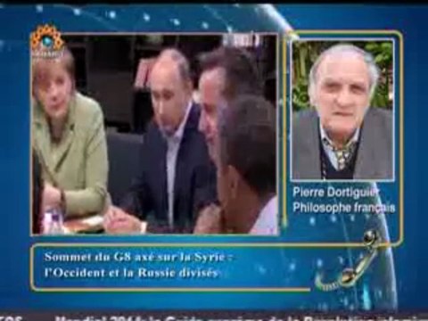 Sahar Report 19.06.2013 Pierre Dortiguier, sommet G8 sur la Syrie