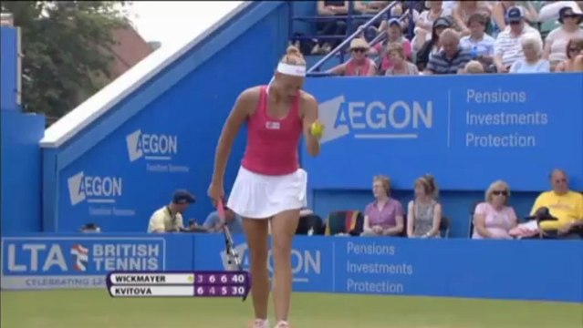 Eastbourne: Kvitova verpatzt Wimbledon-Probe