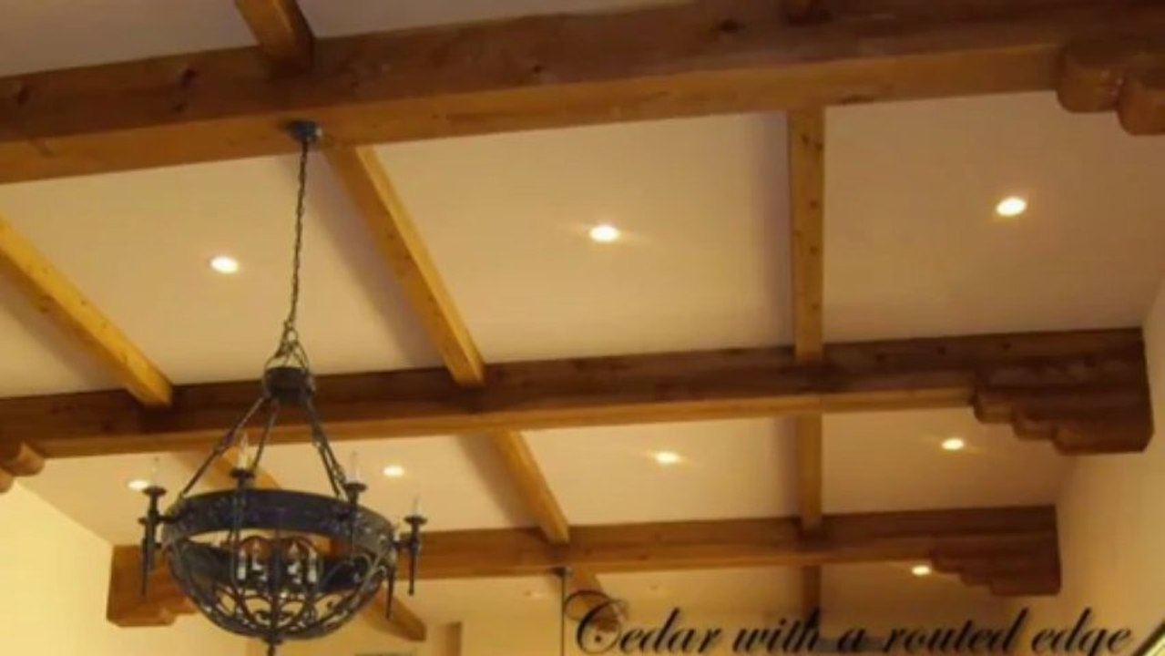 The Making of Custom Cedar Beams