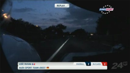 Onboard lap with Loïc Duval fastest in qualifying