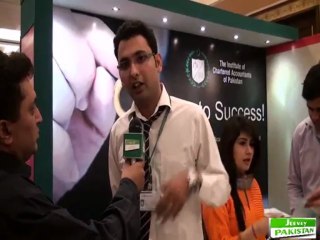 Usman Rafique Deputy Manager Marketing & Communication with Jeevey Pakistan News in Expo (PC) Lahore.