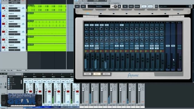 Arturia SparkLE multiple output routing and tracking in Studio One v2