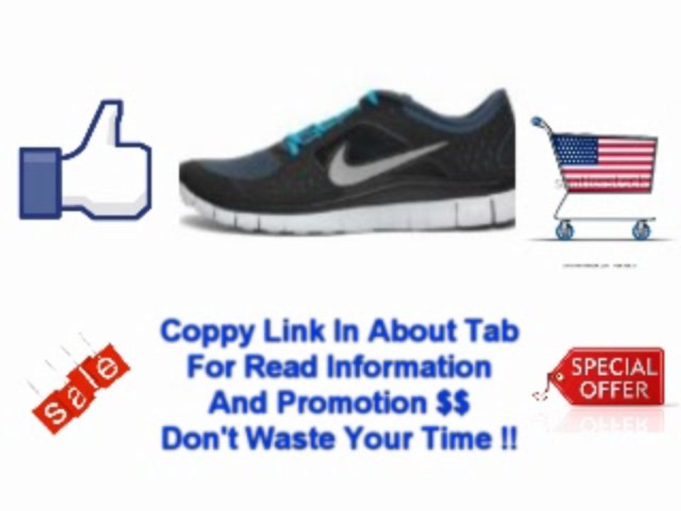 (^ Shipping Online Nike Men's NIKE FREE RUN+ 3 RUNNING SHOES 9.5 Men US (SQDRN BL RFLCT SLVR BLK PR PLT) for sale _&