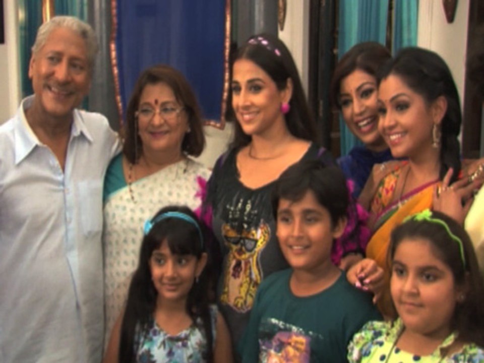 Vidya Balan in the Serial Chidiya Ghar for Ghan...