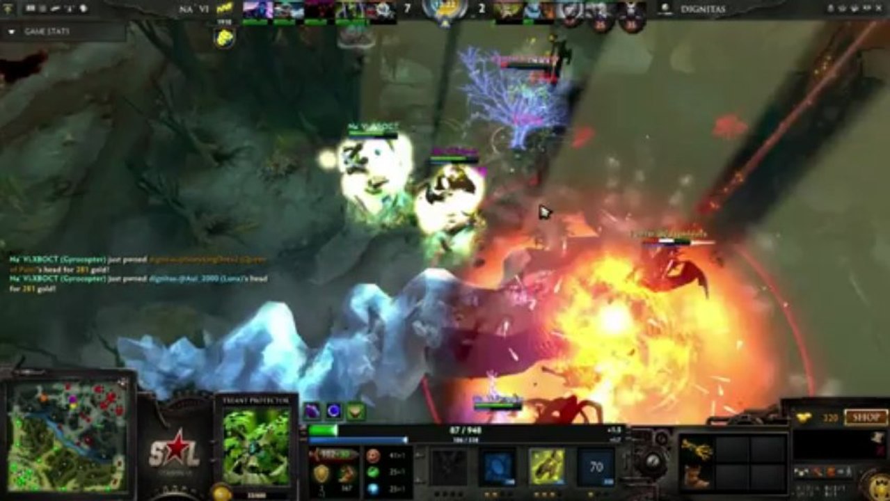 [Lively Ladder#10] Technical Slow Motion - Na`Vi vs Dignitas