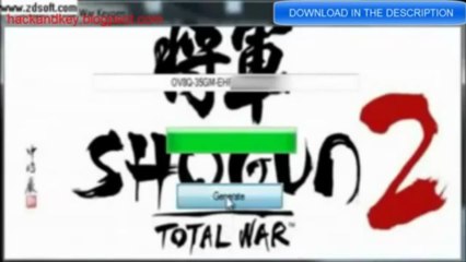 Total War Shogun 2 Keygen