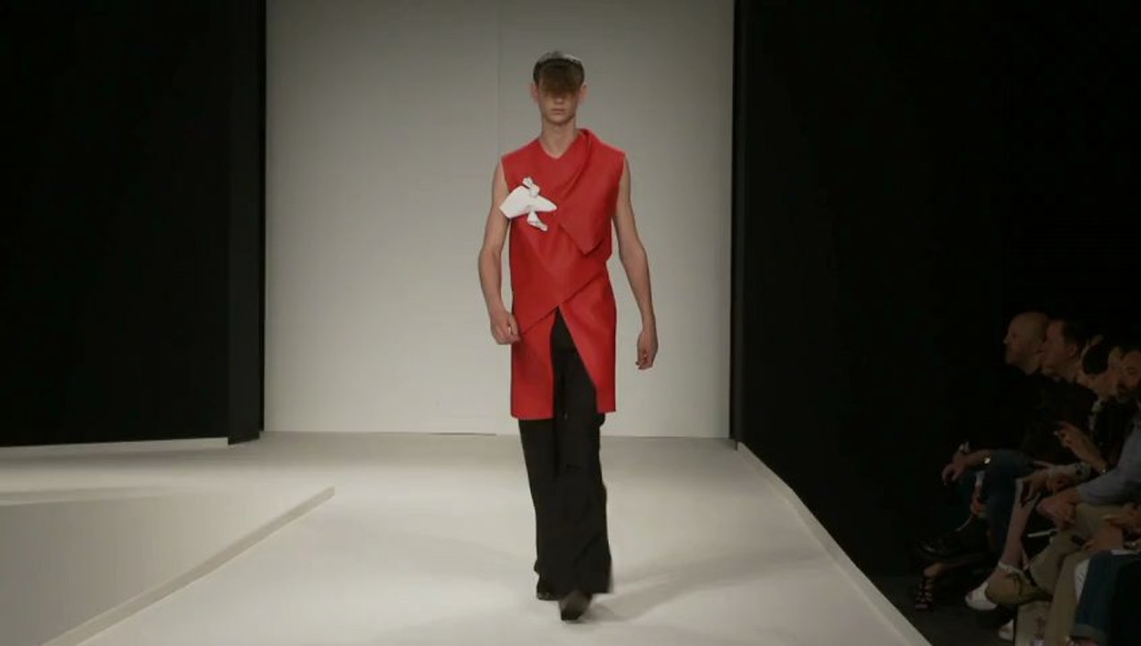 Défilé homme J.W. Anderson printemps-été 2014 à Londres