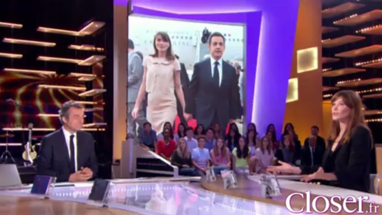 Zapping : Carla s'étonne des "on dit" sur Nicolas Sarkozy