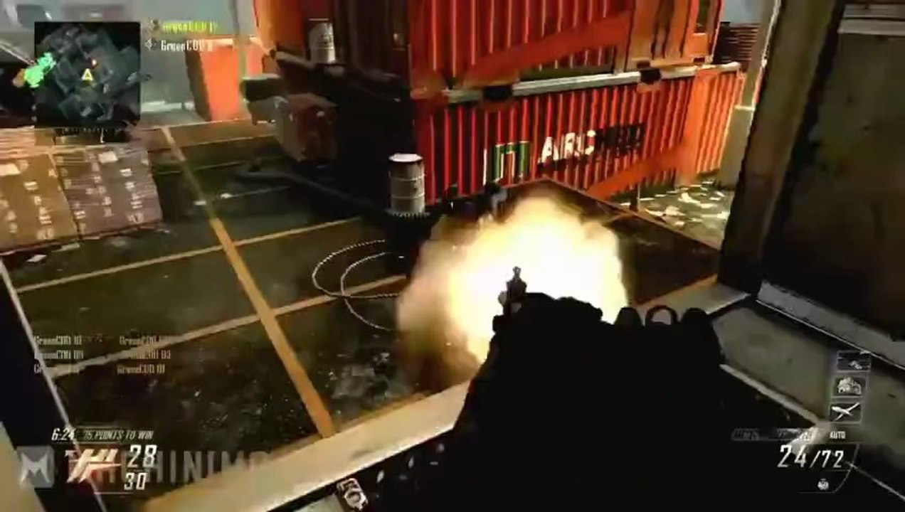 Black Ops 2 : Gameplay a Escopeta "M1216" en Cargo