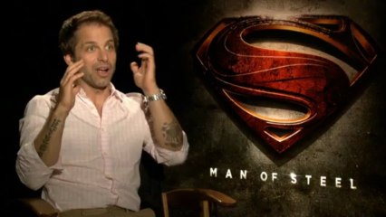 MAN OF STEEL - INTERVIEW (Z. Snyder)