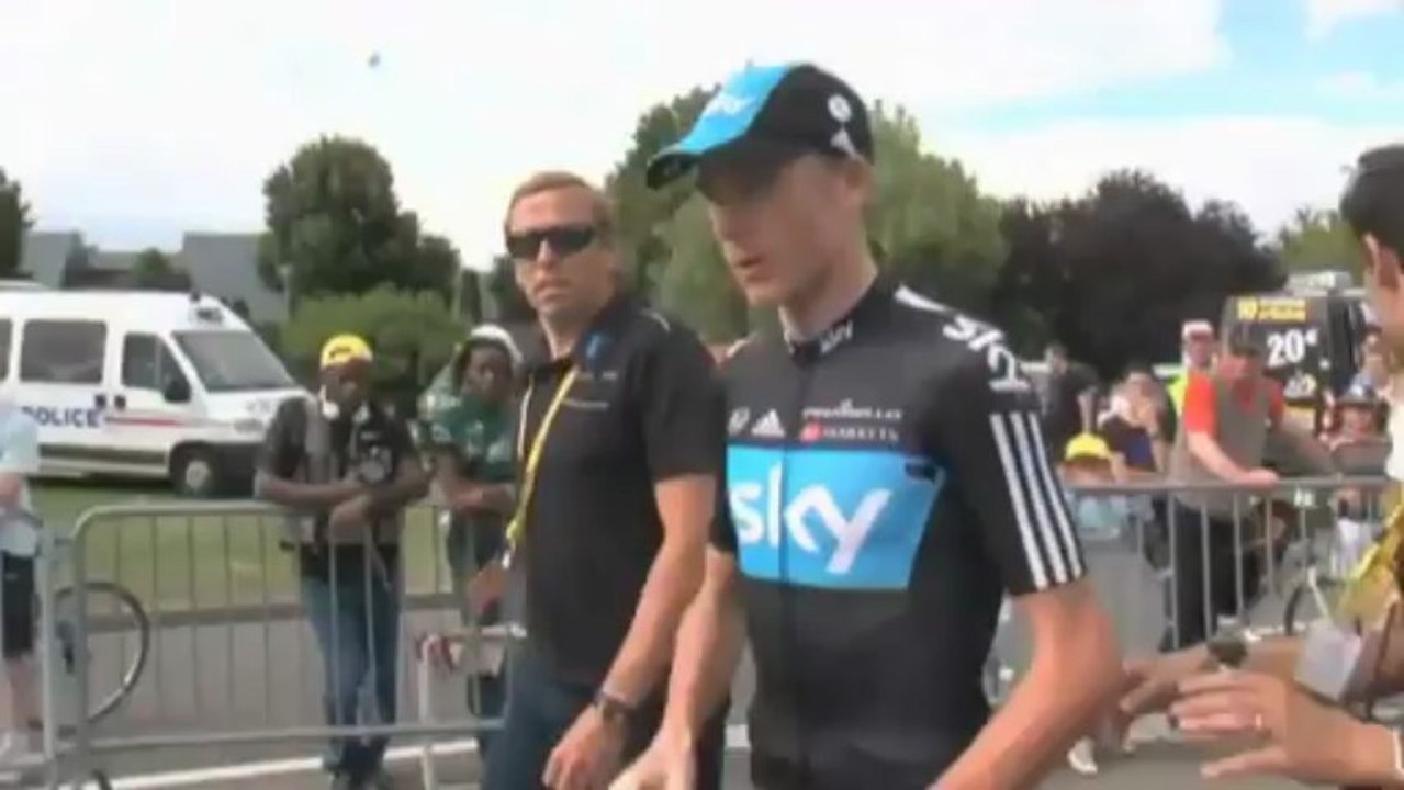 TdF: Froome selbstbewusst: 'Ich bin der Leader'