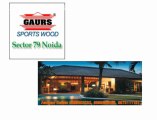 Dial@ 91-9899303232 Book Your New high end residential project Gaur Sports Wood. Sports Wood Project Launch By Gaursons Group in the upcoming sportscity in sector-79, Noida.