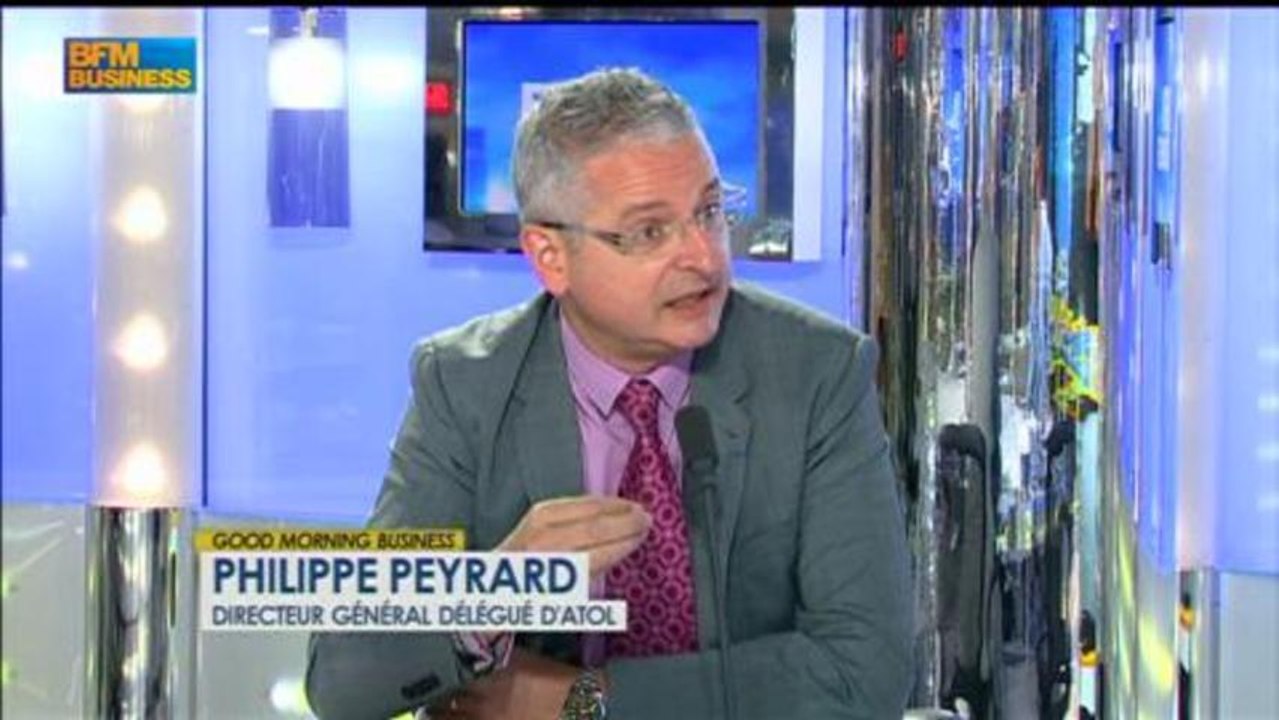 Philippe Peyrard, dir. général délégué d'Atol dans Good Morning Business - 20 juin