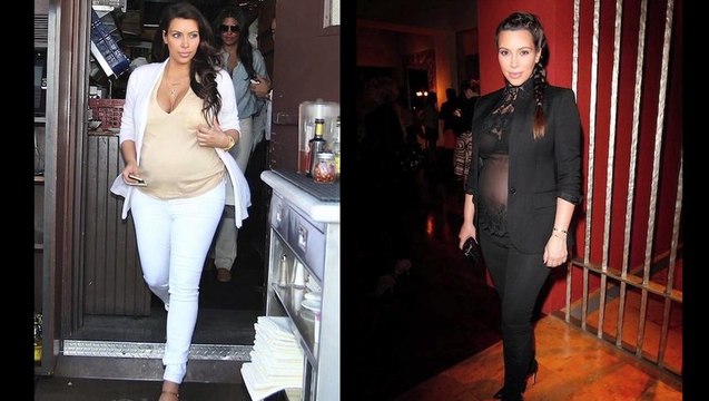 Kim Kardashian In Her Best Pregnant Looks And Maternity Clothes