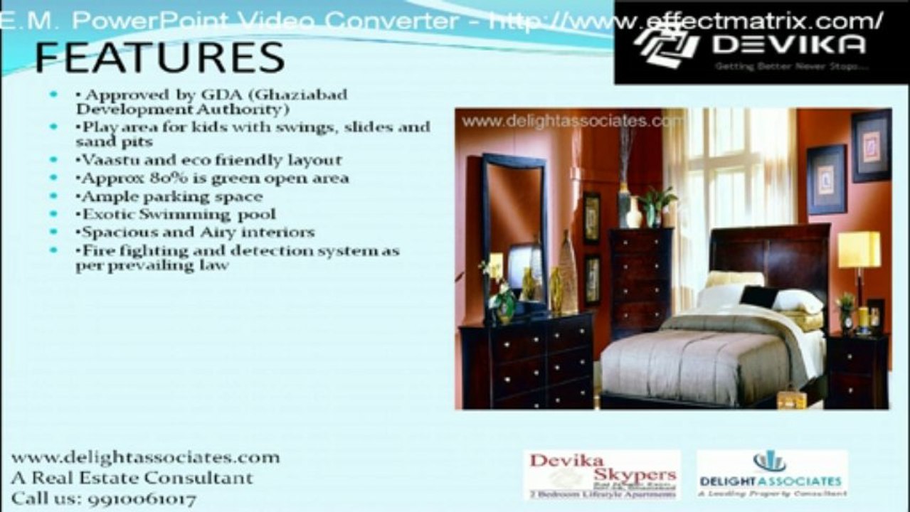 Devika Skypers Raj Nagar Extension Ghaziabad -- Delight Associates call +91 9910061017