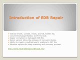 EDB Repair