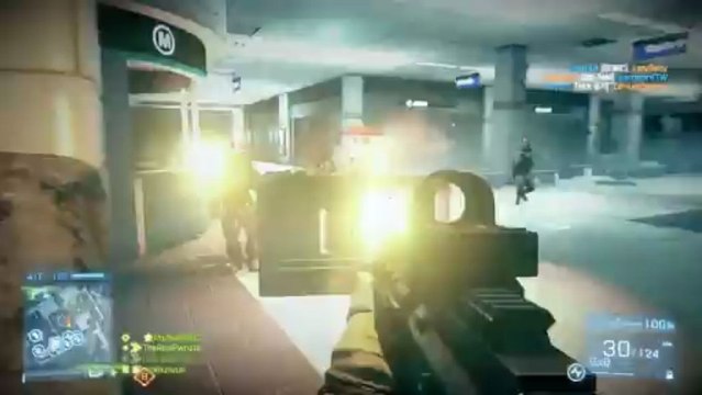 BF3: 5 Things To Pack for Zombie Apocalypse - Battlefield 3 M416 Gameplay