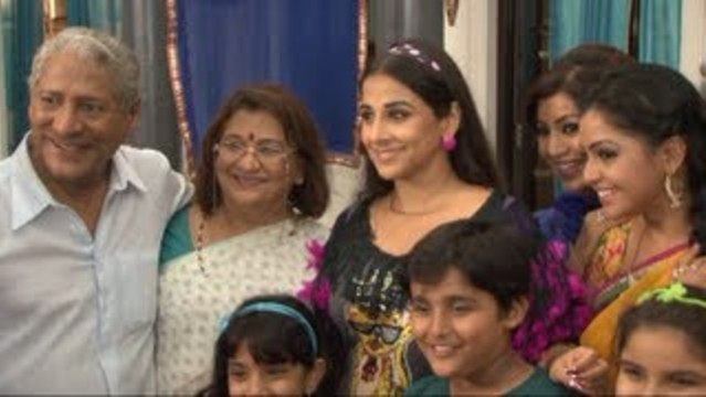 Vidya Balan Promotes Ghanchakkar on the sets of Chidiya Ghar