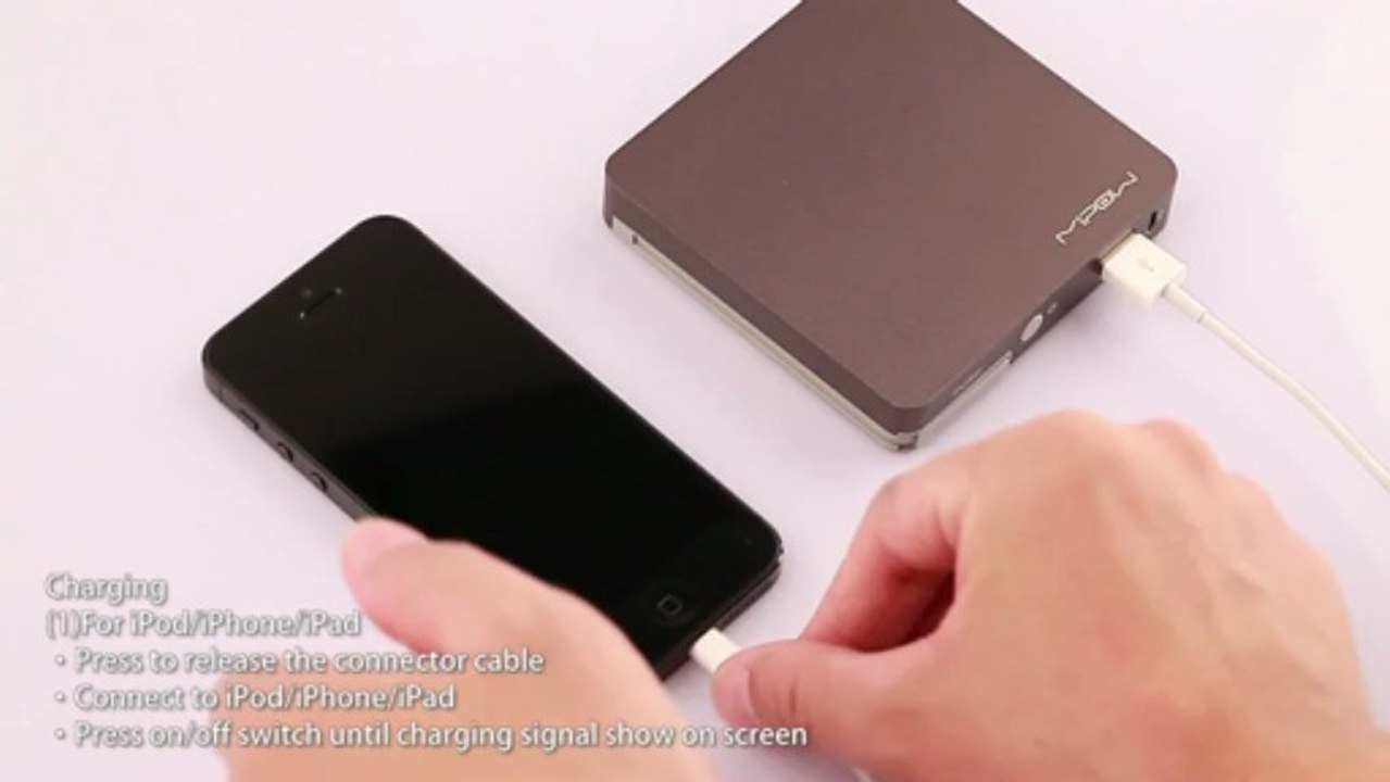 MIPOW Power Cube 8000A External Battery For iPhone iPad & iPod