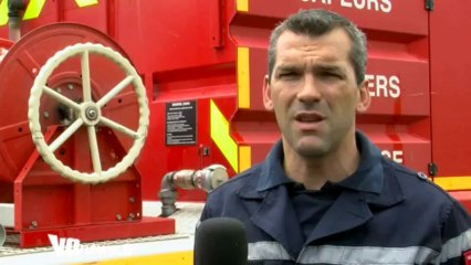 ITW Commandant Jean-Michel Bordereau - Orage, le bilan des pompiers
