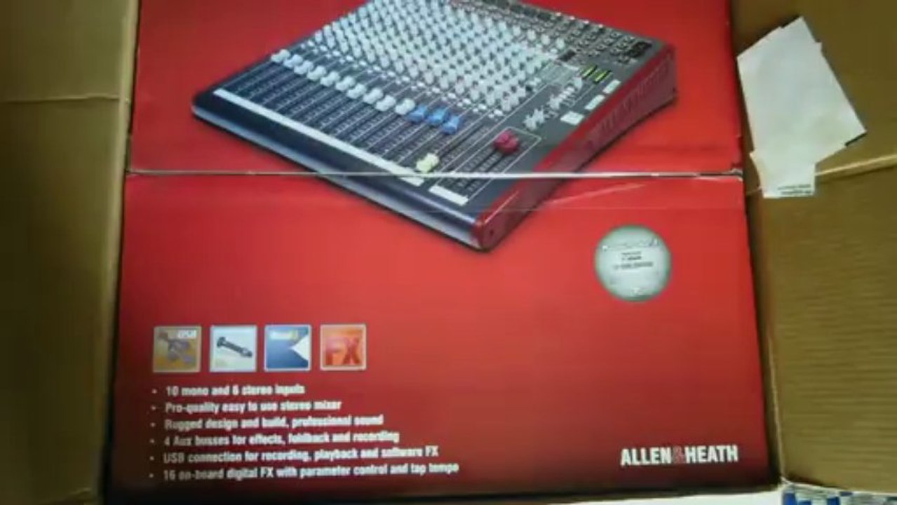 ZED 16FX PA Mixer w/ FX Plus...2x QSC K12 Powered 12" Speakers