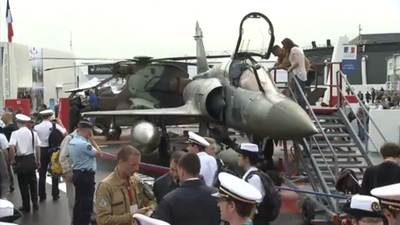 Le ministère de la Défense expose ses matériels majeurs au salon du Bourget