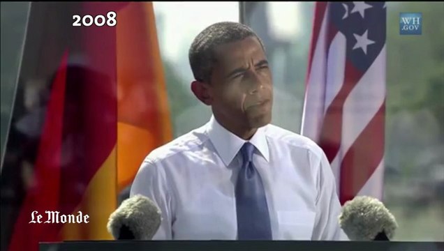 2008-2013 : Obama rejoue son discours de Berlin