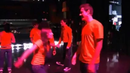 GLEE - Behind The Scenes 3x22 Goodbye Season Finale