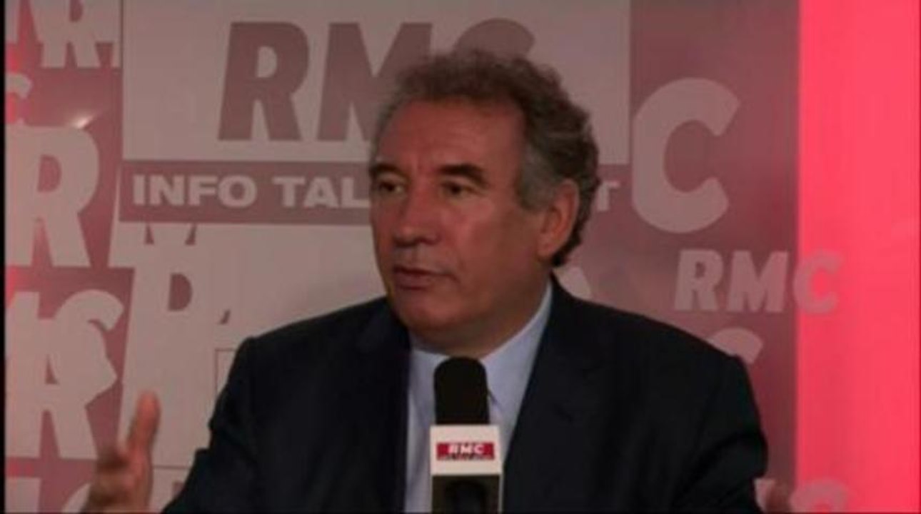 François Bayrou : "Bernard Tapie n'est pas la question, la question c'est l'Etat" 20/06