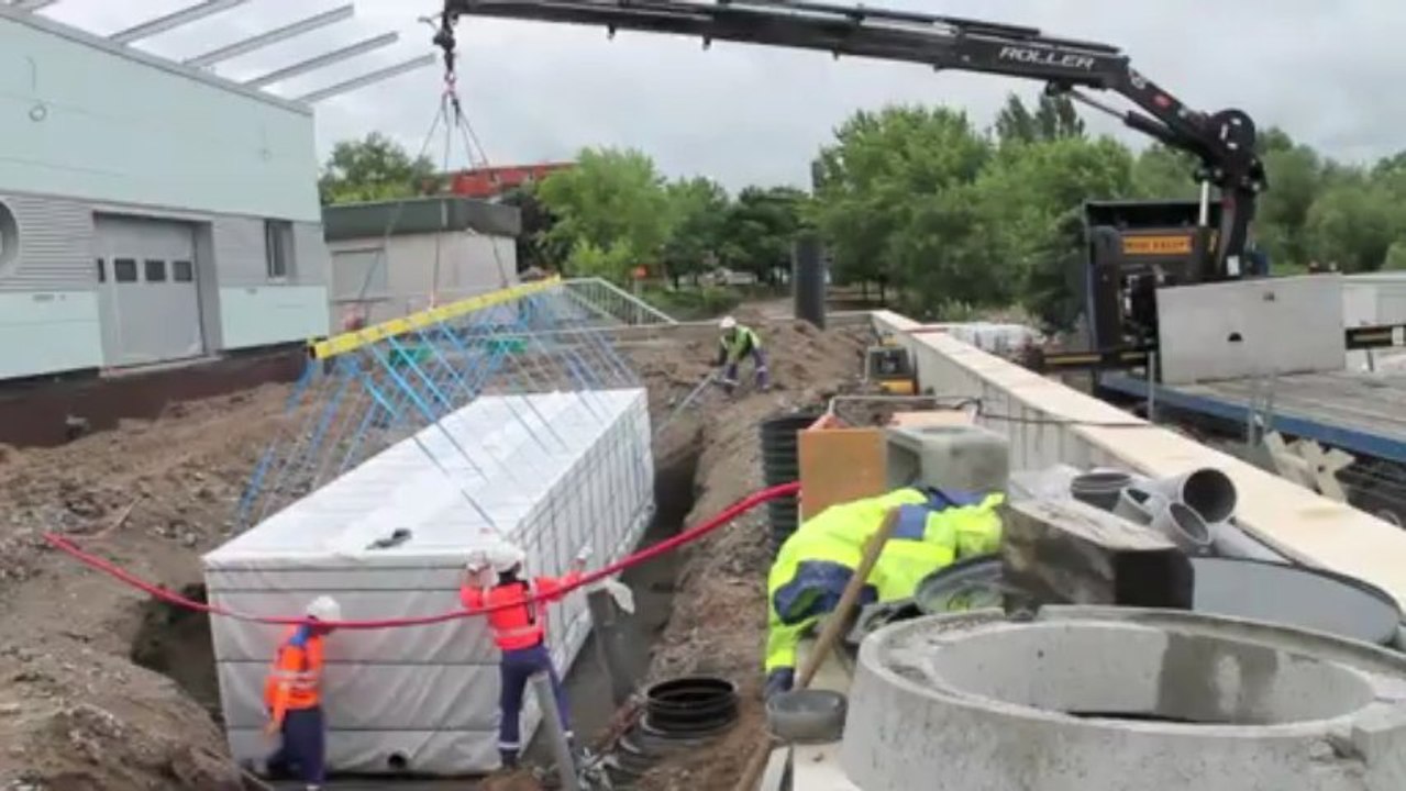 Travaux de rénovation de la cuisine centrale Yzeure