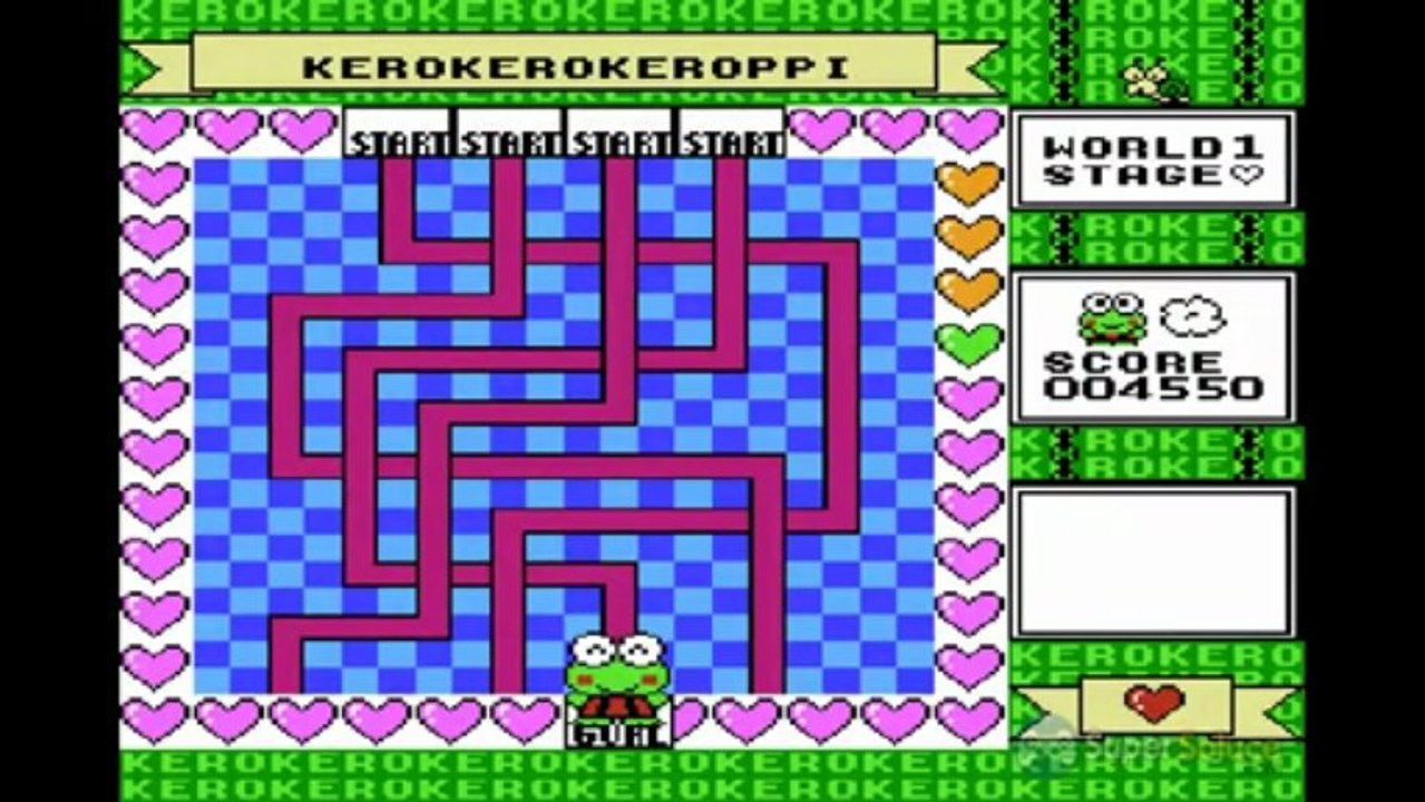 Kero Kero Keroppi no Daibouken : Monde 1