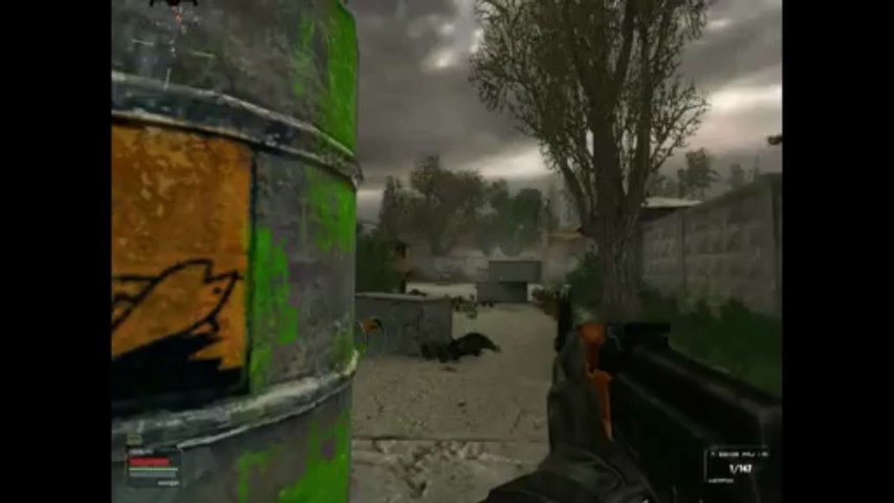 Stalker shadow of chernobyl + mod SMP 2.4 - partie 4 - Balade dans les égouts