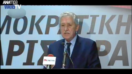 Φ.Κουβέλης : Δεν επήλθε συμφωνία στο θέμα της ΕΡΤ