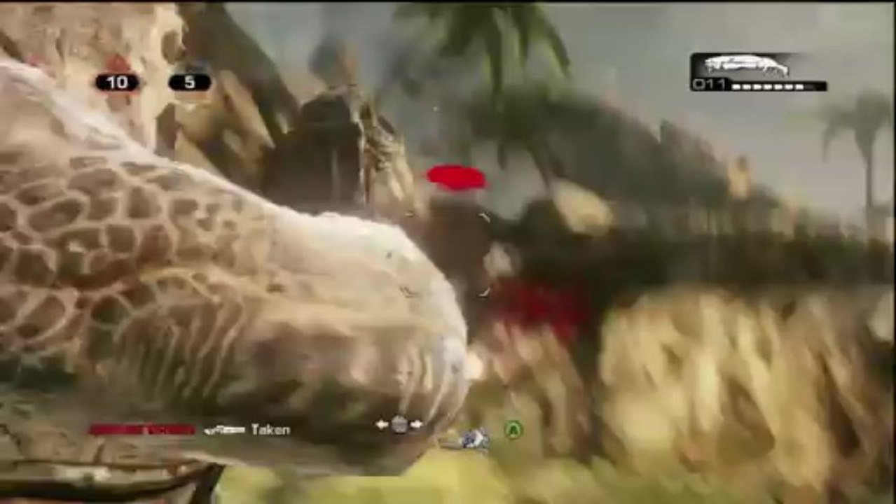 GoW3 NOOB! - Gears of War 3 Live Commentary