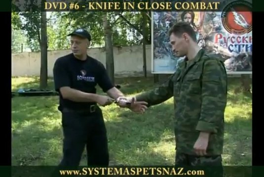 Knife in Close Combat - Systema Spetsnaz Russian Martial Art DVD