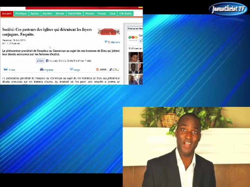 Ces faux pasteurs qui détruisent les foyers conjugaux au Cameroun