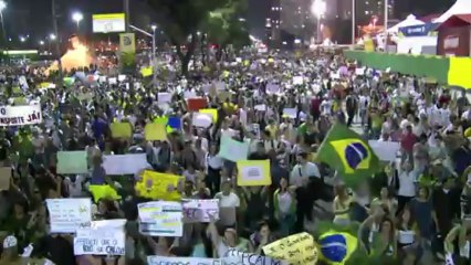 Violência em protestos no Rio