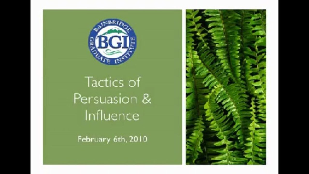 Influence Persuasion Review Free Video About - self development ppt