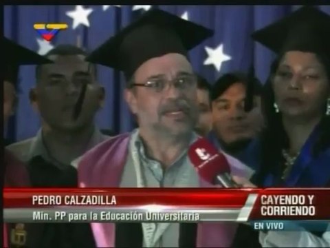 Pedro Calzadilla: No hay ningún motivo para que una universidad esté paralizada en Venezuela