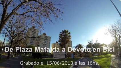 De Plaza Mafalda a Devoto en Bici