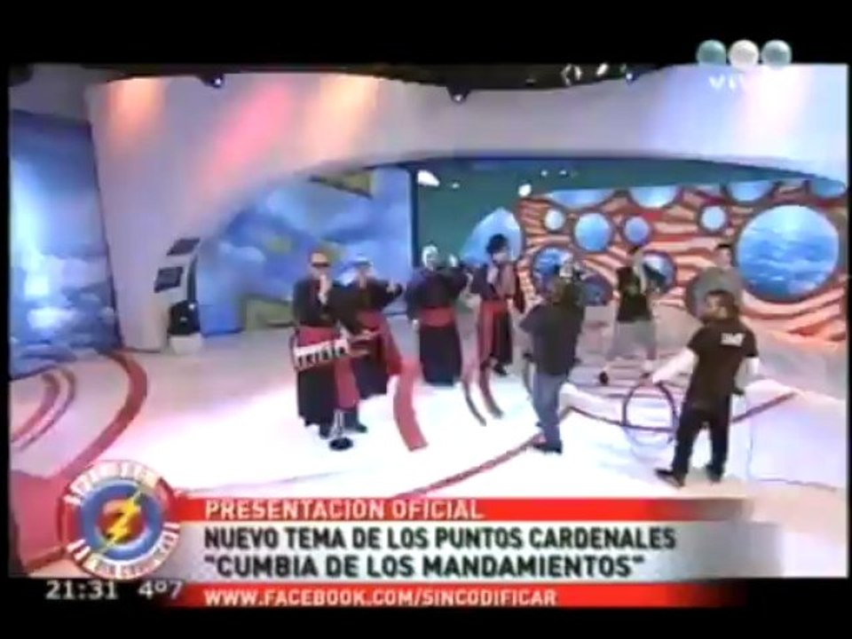 Los Puntos Cardenales: "La Cumbia de los Mandamientos" - Peligro Sin Codificar
