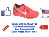 @^ Sale!!! Nike Men's NIKE AIR MAX  2013 RUNNING SHOES 9.5 Men US (PIMENTO REFLECT SILVER BLACK) Best Buy *&