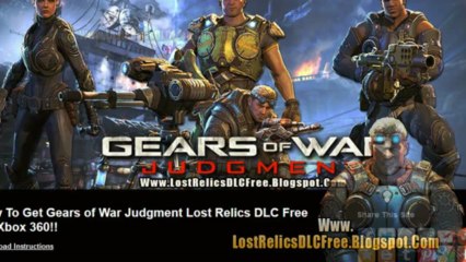 How To Unlock Free Gears of War Judgment Lost Relics DLC