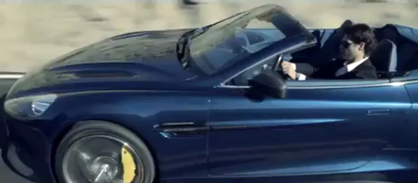 Aston Martin rolls sexy Vanquish Volante for promotional video